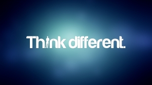 Just Think Different by Apple